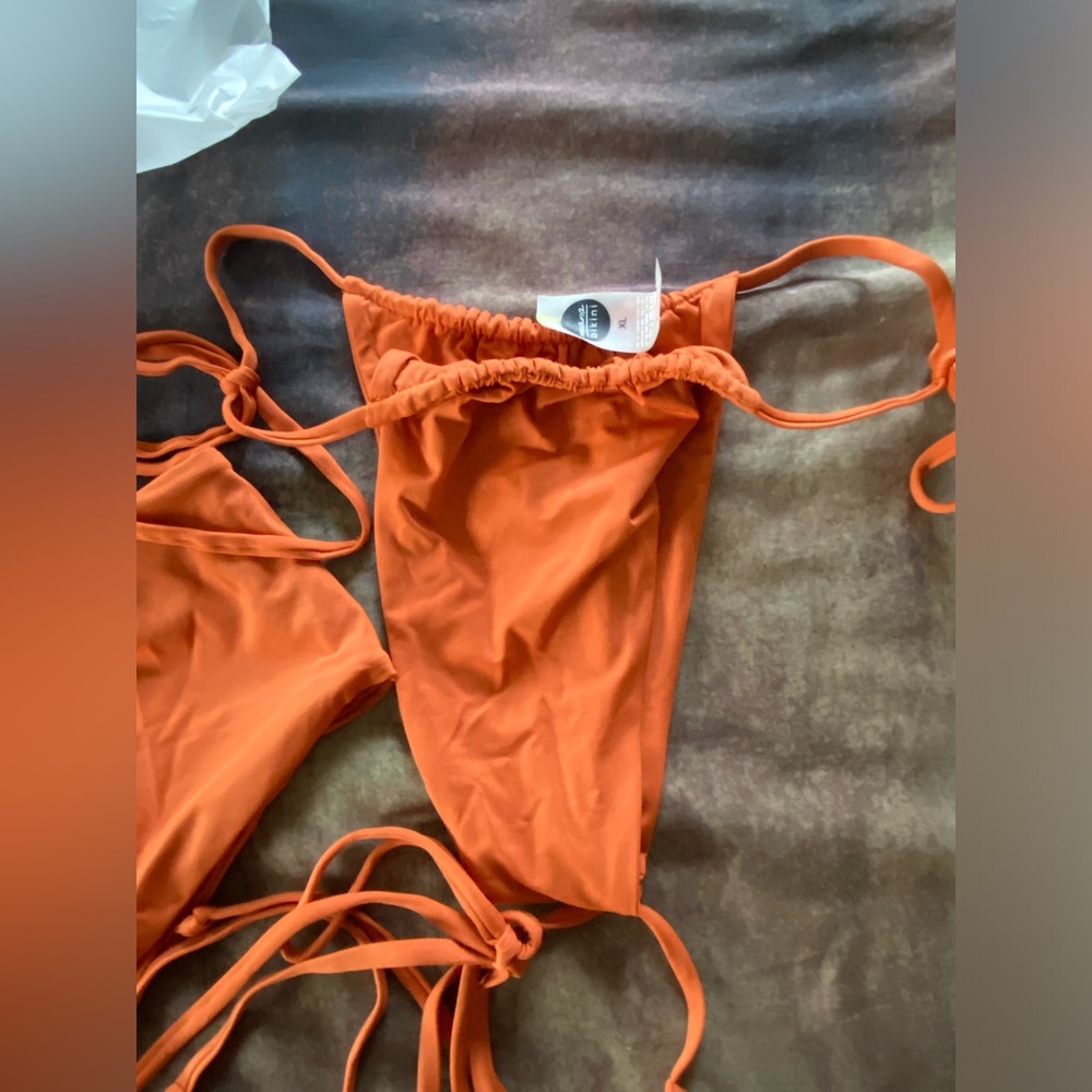 MOANA BIKINI 🧡 CINNAMON SET XL NWT/NWOT - Picture 4 of 8